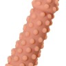 Насадка на фаллос с бугорками по поверхности Extreme Sleeve 002 M-size - 14,7 см.
