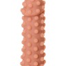 Насадка на фаллос с бугорками по поверхности Extreme Sleeve 002 M-size - 14,7 см.