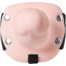 Полый поясной фаллоимитатор FlexSkin Hollow Strap-On - 15,2 см.