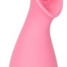 Розовый мини-вибромассажер #TickleMe - 11,5 см.