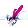 Розовый вибратор Nalone Wave - 26 см.