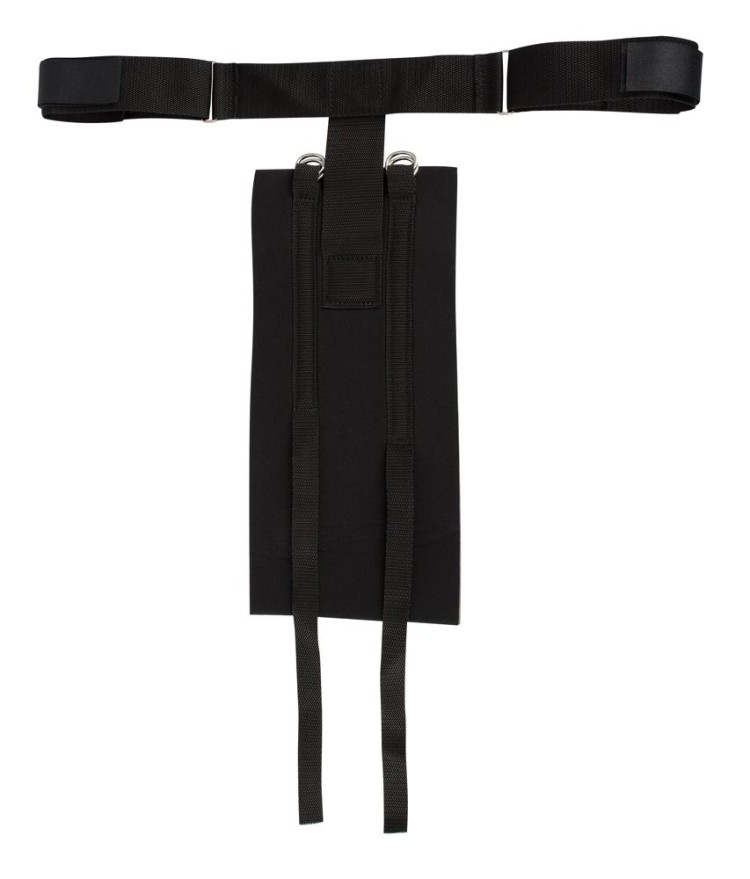 Черная сбруя на предплечья с фиксацией рук Torso Restraints