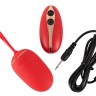 Красное виброяйцо Remote Controlled Love Ball с пультом ДУ