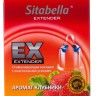 Стимулирующая насадка Sitabella Extender "Клубника"