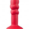 Красная анальная пробка SHOVE UP 5INCH SILICONE BUTT PLUG RED - 12,7 см.