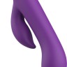 Фиолетовый вибратор-кролик Bwild Classic Marine - 19,3 см.