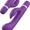 Фиолетовый вибратор-кролик Bwild Classic Marine - 19,3 см.