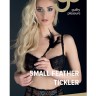 Пластиковая метелочка с чёрными пёрышками Small Feather Tickler - 32 см.