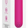 Розовая перезаряжаемая вибропуля 7 Speed Rechargeable Bullet - 7,7 см.