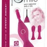 Ярко-розовый клиторальный вибратор с 3 насадками Spot Vibrator with 3 Tips - 17,9 см.