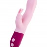 Розовый вибратор-кролик Hello Rabbit - 24,5 см.