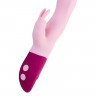 Розовый вибратор-кролик Hello Rabbit - 24,5 см.
