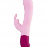 Розовый вибратор-кролик Hello Rabbit - 24,5 см.