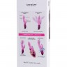 Розовый вибратор-кролик Hello Rabbit - 24,5 см.