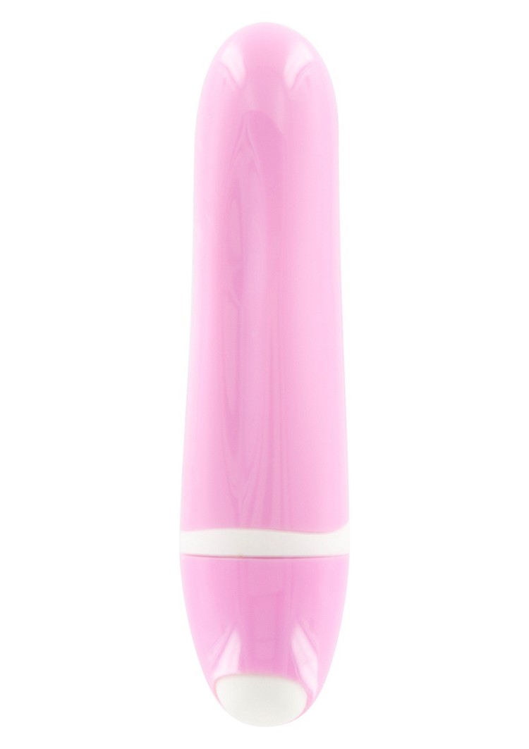 Розовый мини-вибратор Vibe Therapy Quantum - 9 см.