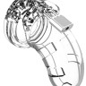 Прозрачный мужской пояс верности Cock Cage Model 13 Chastity 2.5