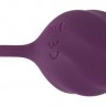 Фиолетовые вагинальные виброшарики Remote Controlled Love Balls