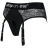 Черные трусики для насадок Diva Lingerie Harness - size S