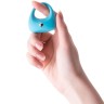 Голубое эрекционное виброкольцо TOYFA A-Toys из силикона