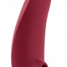 Бордовый клиторальный стимулятор Womanizer Premium 2