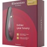 Бордовый клиторальный стимулятор Womanizer Premium 2