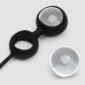 Черные вагинальные шарики Inner Goddess Glass Pleasure Balls 77g