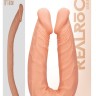 Телесный двусторонний фаллоимитатор длиной Double Dong - 48,1 см.