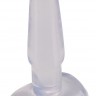 Прозрачная анальная втулка Crystal Clear Medium - 14,5 см.
