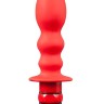 Красная фигурная насадка для душа HYDROBLAST 4INCH BUTTPLUG SHAPE DOUCHE