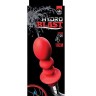 Красная фигурная насадка для душа HYDROBLAST 4INCH BUTTPLUG SHAPE DOUCHE