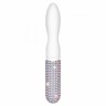 Белый вибратор с ушками The Pocket Rabbit Crystallized White