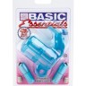 Эрекционное кольцо с 2 вибраторами BASIC ESSENTIAL