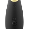 Черный клиторальный стимулятор Womanizer Premium 2