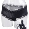 Чёрные вибротрусики Love Rider Self Pleasurizer