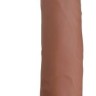 Коричневый фаллоимитатор SEDUCER Long John - 21,5 см.