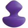 Фиолетовый универсальный вибромассажер Luxe Syren Massager