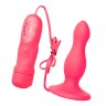 Розовая вибровтулка с  5 режимами вибрации POPO Pleasure - 10,5 см.