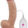 Телесный вибромассажер-реалистик Ultra Soft Dude 8.5 - 20 см.