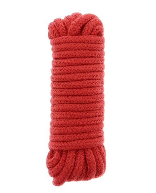 Красная веревка для связывания BONDX LOVE ROPE - 5 м.