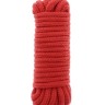 Красная веревка для связывания BONDX LOVE ROPE - 5 м.