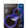 Набор из 3 синих эрекционных колец VS4 Pure Premium Silicone Cock Ring Set