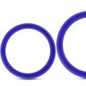 Набор из 3 синих эрекционных колец VS4 Pure Premium Silicone Cock Ring Set