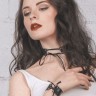 Чокер со шнуровкой Berra Black