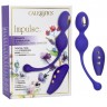Фиолетовые виброшарики с электростимуляцией Impulse Intimate E-Stimulator Dual Kegel