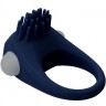 Синее эрекционное виброкольцо STIMU RING