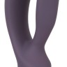 Фиолетовый вибратор-кролик Elegant Rabbit - 15,2 см.