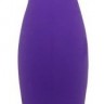 Фиолетовый вибратор ECSTASY Rippled Vibe - 19,5 см.
