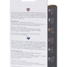 Черная силиконовая анальная пробка с ограничителем - 11,5 см.