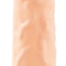 Телесная насадка-удлинитель Silicone Extension - 19 см.