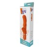 Оранжевый вибратор ORANGE PERFECTION - 22 см.